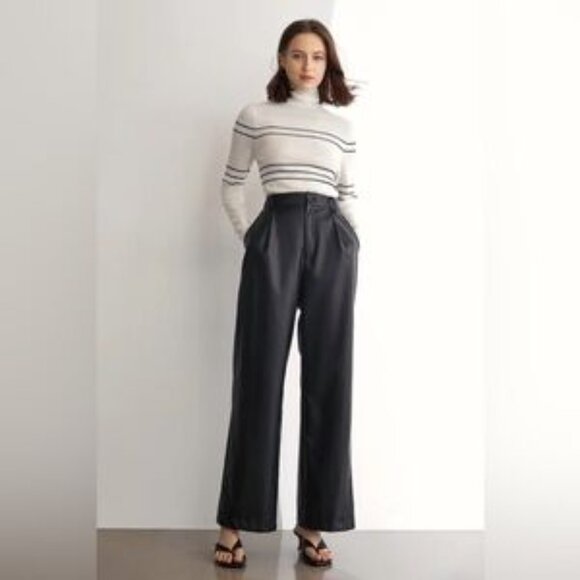 NWT J.ING Jing White Lightweight Wool Blend Sweater Top - Picture 3 of 10